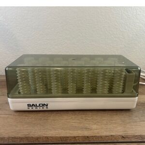 Salon Series Hairsetter 20 Multi-Size Ribbed Hot Rollers with Pins and Case